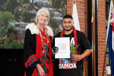Photo from the HCC NZ Citizenship Ceremony 1 (Morning) held at The Atrium, Wintec/Te Pukenga, Hamilton, Waikato, New Zealand at 10:00am on Monday, 11 March, 2024. Photo: Mike Walen / KeyImagery Photography. Copyright: © Hamilton City Council.