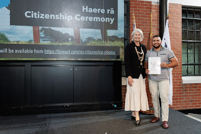 Photo from the HCC NZ Citizenship Ceremony 2 (Afternoon) held at The Atrium, Wintec/Te Pukenga, Hamilton, Waikato, New Zealand at 3:30pm on Monday, 15 April, 2024. Photo: Mike Walen / KeyImagery Photography. Copyright: © Hamilton City Council.