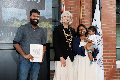 Photo from the HCC NZ Citizenship Ceremony 2 (Afternoon) held at The Atrium, Wintec/Te Pukenga, Hamilton, Waikato, New Zealand at 3:30pm on Monday, 15 April, 2024. Photo: Mike Walen / KeyImagery Photography. Copyright: © Hamilton City Council.
