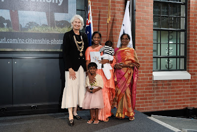Photo from the HCC NZ Citizenship Ceremony 2 (Afternoon) held at The Atrium, Wintec/Te Pukenga, Hamilton, Waikato, New Zealand at 3:30pm on Monday, 15 April, 2024. Photo: Mike Walen / KeyImagery Photography. Copyright: © Hamilton City Council.