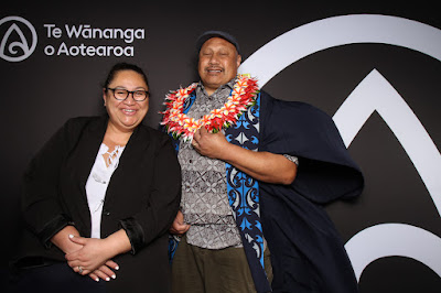 Photo from the TWoA Tāmaki Makaurau 2023 November Graduations (Ceremony 1 @ 1pm), held at the Due Drop Events Centre, Manukau, Auckland, New Zealand on Tuesday, 28 November, 2023. Photo: InstaBooth by KeyImagery Photography. Copyright: © Te Wānanga o Aotearoa.