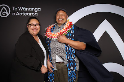 Photo from the TWoA Tāmaki Makaurau 2023 November Graduations (Ceremony 1 @ 1pm), held at the Due Drop Events Centre, Manukau, Auckland, New Zealand on Tuesday, 28 November, 2023. Photo: InstaBooth by KeyImagery Photography. Copyright: © Te Wānanga o Aotearoa.