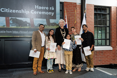 Photo from the HCC NZ Citizenship Ceremony 2 (Afternoon) held at The Atrium, Wintec/Te Pukenga, Hamilton, Waikato, New Zealand at 3:30pm on Monday, 15 April, 2024. Photo: Mike Walen / KeyImagery Photography. Copyright: © Hamilton City Council.