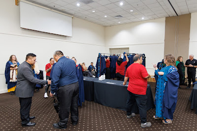 Photo from the TWoA Waiariki 2025 Graduations (Waiwhero) held at the Distinction Hotel, Rotorua, Bay of Plenty, New Zealand on Friday, 9 May, 2025. Photography by Mike Walen / KeyImagery Photography. Copyright: © 2025 Te Wānanga o Aotearoa.