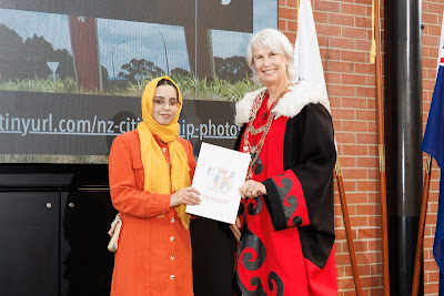 Photo from the HCC NZ Citizenship Ceremony 1 (Morning) held at The Atrium, Wintec/Te Pukenga, Hamilton, Waikato, New Zealand at 10:00am on Monday, 11 March, 2024. Photo: Mike Walen / KeyImagery Photography. Copyright: © Hamilton City Council.