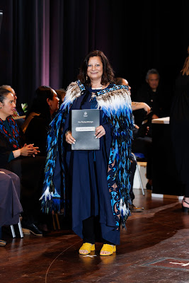 Photo from the TWoA Tāmaki Makaurau 2023 Graduations (Ceremony 1 @ 10am), held at the Due Drop Events Centre, Manukau, Auckland, New Zealand on Wednesday, 7 June, 2023. Photo: Mike Walen / KeyImagery Photography. Copyright: © Te Wānanga o Aotearoa.