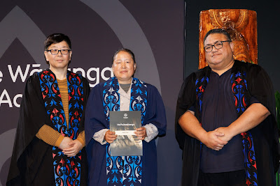 Photo from Ceremony 3 of the TWoA Tāmaki Makaurau 2025 Graduations (May 2025) held at the Mangere Arts Centre in Auckland, New Zealand on Tuesdday, 27 May, 2025. Photo by Mike Walen / KeyImagery Photography. Copyright: © 2025 Te Wānanga o Aotearoa.