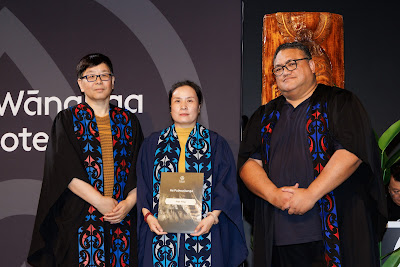 Photo from Ceremony 3 of the TWoA Tāmaki Makaurau 2025 Graduations (May 2025) held at the Mangere Arts Centre in Auckland, New Zealand on Tuesdday, 27 May, 2025. Photo by Mike Walen / KeyImagery Photography. Copyright: © 2025 Te Wānanga o Aotearoa.