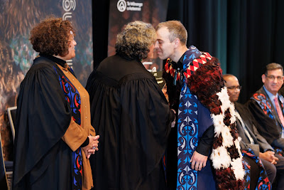 Photo from the TWoA Tāmaki Makaurau 2023 Graduations (Ceremony 6 @ 8pm), held at the Due Drop Events Centre, Manukau, Auckland, New Zealand on Thursday, 8 June, 2023. Photo: Mike Walen / KeyImagery Photography. Copyright: © Te Wānanga o Aotearoa.