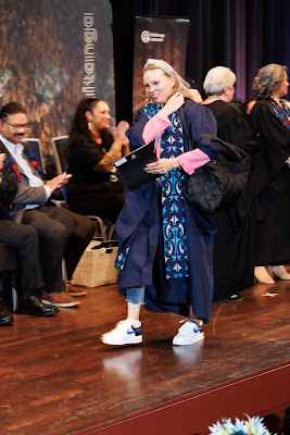 Photo from the TWoA Tāmaki Makaurau 2023 Graduations (Ceremony 3 @ 8pm), held at the Due Drop Events Centre, Manukau, Auckland, New Zealand on Wednesday, 7 June, 2023. Photo: Mike Walen / KeyImagery Photography. Copyright: © Te Wānanga o Aotearoa.