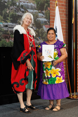 Photo from the HCC NZ Citizenship Ceremony 1 (Morning) held at The Atrium, Wintec/Te Pukenga, Hamilton, Waikato, New Zealand at 10:00am on Monday, 11 March, 2024. Photo: Mike Walen / KeyImagery Photography. Copyright: © Hamilton City Council.