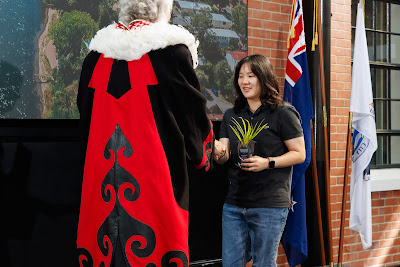 Photo from the HCC NZ Citizenship Ceremony (Morning) held in The Atrium, Wintec/Te Pukenga, Hamilton, Waikato, New Zealand at 10:00am on Monday, 12 February, 2024. Photo: Mike Walen / KeyImagery Photography. Copyright: © Hamilton City Council.
