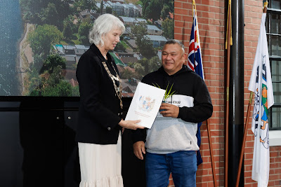 Photo from the HCC NZ Citizenship Ceremony 2 (Afternoon) held at The Atrium, Wintec/Te Pukenga, Hamilton, Waikato, New Zealand at 3:30pm on Monday, 15 April, 2024. Photo: Mike Walen / KeyImagery Photography. Copyright: © Hamilton City Council.