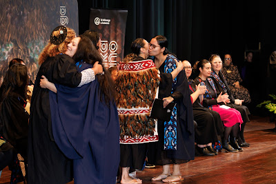 Photo from the TWoA Tāmaki Makaurau 2023 Graduations (Ceremony 4 @ 10am), held at the Due Drop Events Centre, Manukau, Auckland, New Zealand on Thursday, 8 June, 2023. Photo: Mike Walen / KeyImagery Photography. Copyright: © Te Wānanga o Aotearoa.