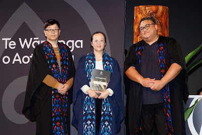 Photo from Ceremony 3 of the TWoA Tāmaki Makaurau 2025 Graduations (May 2025) held at the Mangere Arts Centre in Auckland, New Zealand on Tuesdday, 27 May, 2025. Photo by Mike Walen / KeyImagery Photography. Copyright: © 2025 Te Wānanga o Aotearoa.