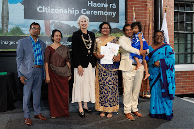 Photo from the HCC NZ Citizenship Ceremony 2 (Afternoon) held at The Atrium, Wintec/Te Pukenga, Hamilton, Waikato, New Zealand at 3:30pm on Monday, 15 April, 2024. Photo: Mike Walen / KeyImagery Photography. Copyright: © Hamilton City Council.