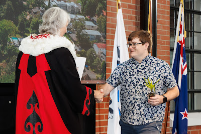 Photo from the HCC NZ Citizenship Ceremony 1 (Morning) held at The Atrium, Wintec/Te Pukenga, Hamilton, Waikato, New Zealand at 10:00am on Monday, 11 March, 2024. Photo: Mike Walen / KeyImagery Photography. Copyright: © Hamilton City Council.