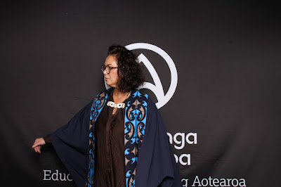 Photo from the TWoA Tāmaki Makaurau 2023 Graduations (Ceremony 6 @ 8pm), held at the Due Drop Events Centre, Manukau, Auckland, New Zealand on Thursday, 8 June, 2023. Photo: InstaBooth by KeyImagery Photography. Copyright: © Te Wānanga o Aotearoa.