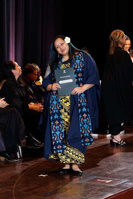 Photo from the TWoA Tāmaki Makaurau 2023 Graduations (Ceremony 1 @ 10am), held at the Due Drop Events Centre, Manukau, Auckland, New Zealand on Wednesday, 7 June, 2023. Photo: Mike Walen / KeyImagery Photography. Copyright: © Te Wānanga o Aotearoa.