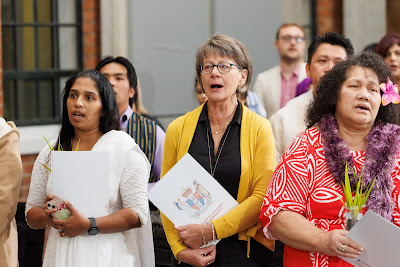 Photo from the HCC NZ Citizenship Ceremony 1 (Morning) held at The Atrium, Wintec/Te Pukenga, Hamilton, Waikato, New Zealand at 10:00am on Monday, 11 March, 2024. Photo: Mike Walen / KeyImagery Photography. Copyright: © Hamilton City Council.