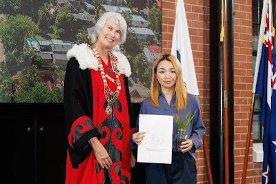 Photo from the HCC NZ Citizenship Ceremony 1 (Morning) held at The Atrium, Wintec/Te Pukenga, Hamilton, Waikato, New Zealand at 10:00am on Monday, 11 March, 2024. Photo: Mike Walen / KeyImagery Photography. Copyright: © Hamilton City Council.