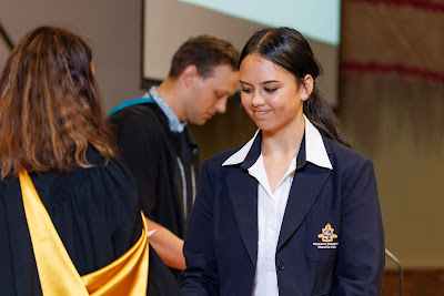 Photo from the Waikato Diocesan Junior Prize-giving 2022 event held at Waikato Diocesan School for Girls, Hamilton, New Zealand, on Tuesday, 13 December, 2022.  Photo: Mike Walen / KeyImagery Photography. Copyright © Waikato Diocesan School for Girls.