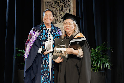 Photo from the TWoA Tainui 2024 Graduations (Ceremony 2 @ 2pm), held at the Claudelands Event Centre in Hamilton, Waikato, New Zealand on Tuesday, 23 April, 2024. Photo: Mike Walen / KeyImagery Photography. Copyright: © Te Wānanga o Aotearoa.