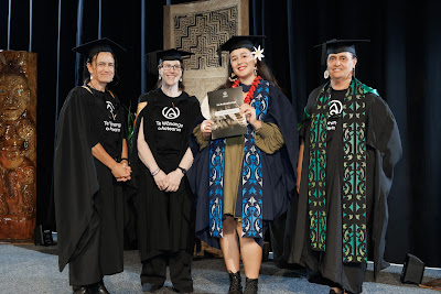 Photo from the TWoA Tainui 2024 Graduations (Ceremony 2 @ 2pm), held at the Claudelands Event Centre in Hamilton, Waikato, New Zealand on Tuesday, 23 April, 2024. Photo: Mike Walen / KeyImagery Photography. Copyright: © Te Wānanga o Aotearoa.