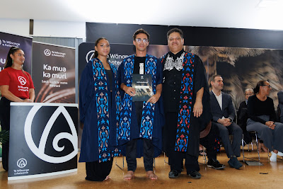 Photo from the TWoA Te Tai Tokerau (Kaitaia) 2025 Graduation held at Te Kura Kaupapa Maori o Pukemiro in Kaitaia, Northland, New Zealand on Monday, 14 April, 2025. Photo by Mike Walen / KeyImagery Photography. Copyright: © 2025 Te Wānanga o Aotearoa.