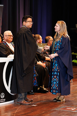 Photo from the TWoA Tāmaki Makaurau 2023 Graduations (Ceremony 3 @ 8pm), held at the Due Drop Events Centre, Manukau, Auckland, New Zealand on Wednesday, 7 June, 2023. Photo: Mike Walen / KeyImagery Photography. Copyright: © Te Wānanga o Aotearoa.