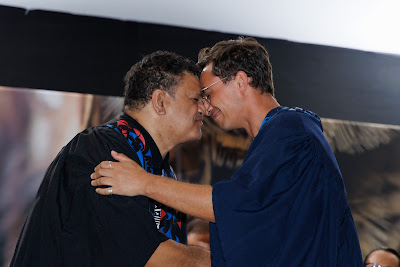 Photo from the TWoA Te Tai Tokerau (Kaitaia) 2025 Graduation held at Te Kura Kaupapa Maori o Pukemiro in Kaitaia, Northland, New Zealand on Monday, 14 April, 2025. Photo by Mike Walen / KeyImagery Photography. Copyright: © 2025 Te Wānanga o Aotearoa.