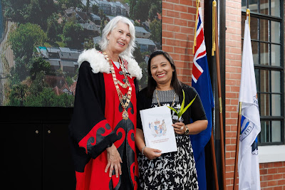 Photo from the HCC NZ Citizenship Ceremony (Afternoon) held in The Atrium, Wintec/Te Pukenga, Hamilton, Waikato, New Zealand at 3:30pm on Monday, 12 February, 2024. Photo: Mike Walen / KeyImagery Photography. Copyright: © Hamilton City Council.