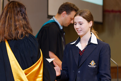 Photo from the Waikato Diocesan Junior Prize-giving 2022 event held at Waikato Diocesan School for Girls, Hamilton, New Zealand, on Tuesday, 13 December, 2022.  Photo: Mike Walen / KeyImagery Photography. Copyright © Waikato Diocesan School for Girls.