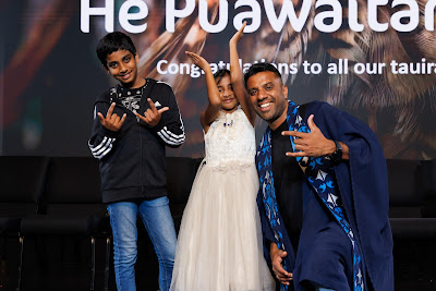Photo from Ceremony 5 of the TWoA Tāmaki Makaurau 2025 Graduations (May 2025) held at the Mangere Arts Centre in Auckland, New Zealand on Tuesday, 27 May, 2025. Photo by Mike Walen / KeyImagery Photography. Copyright: © 2025 Te Wānanga o Aotearoa.