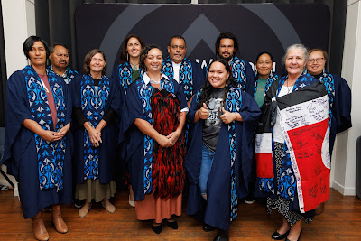 Photo from the TWoA Te Tai Tokerau (Kaikohe) 2025 Graduation held at the War Memorial Hall in Kaikohe, Northland, New Zealand on Tuesday, 15 April, 2025. Photo by Mike Walen / KeyImagery Photography. Copyright: © 2025 Te Wānanga o Aotearoa.