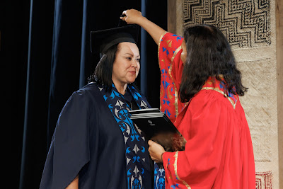 Photo from the TWoA Tainui 2024 Graduations (Ceremony 2 @ 2pm), held at the Claudelands Event Centre in Hamilton, Waikato, New Zealand on Tuesday, 23 April, 2024. Photo: Mike Walen / KeyImagery Photography. Copyright: © Te Wānanga o Aotearoa.