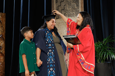 Photo from the TWoA Tainui 2024 Graduations (Ceremony 2 @ 2pm), held at the Claudelands Event Centre in Hamilton, Waikato, New Zealand on Tuesday, 23 April, 2024. Photo: Mike Walen / KeyImagery Photography. Copyright: © Te Wānanga o Aotearoa.