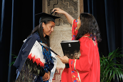 Photo from the TWoA Tainui 2024 Graduations (Ceremony 2 @ 2pm), held at the Claudelands Event Centre in Hamilton, Waikato, New Zealand on Tuesday, 23 April, 2024. Photo: Mike Walen / KeyImagery Photography. Copyright: © Te Wānanga o Aotearoa.