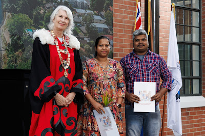 Photo from the HCC NZ Citizenship Ceremony (Afternoon) held in The Atrium, Wintec/Te Pukenga, Hamilton, Waikato, New Zealand at 3:30pm on Monday, 12 February, 2024. Photo: Mike Walen / KeyImagery Photography. Copyright: © Hamilton City Council.