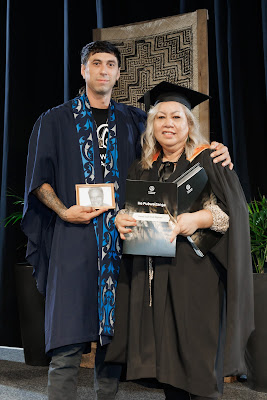 Photo from the TWoA Tainui 2024 Graduations (Ceremony 2 @ 2pm), held at the Claudelands Event Centre in Hamilton, Waikato, New Zealand on Tuesday, 23 April, 2024. Photo: Mike Walen / KeyImagery Photography. Copyright: © Te Wānanga o Aotearoa.