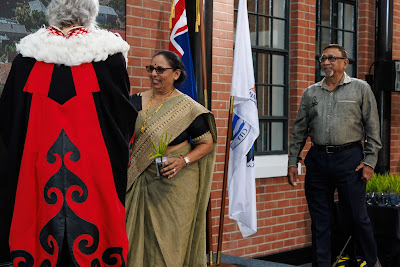 Photo from the HCC NZ Citizenship Ceremony (Afternoon) held in The Atrium, Wintec/Te Pukenga, Hamilton, Waikato, New Zealand at 3:30pm on Monday, 12 February, 2024. Photo: Mike Walen / KeyImagery Photography. Copyright: © Hamilton City Council.