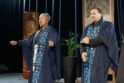Photo from the TWoA Tainui 2024 Graduations (Ceremony 2 @ 2pm), held at the Claudelands Event Centre in Hamilton, Waikato, New Zealand on Tuesday, 23 April, 2024. Photo: Mike Walen / KeyImagery Photography. Copyright: © Te Wānanga o Aotearoa.