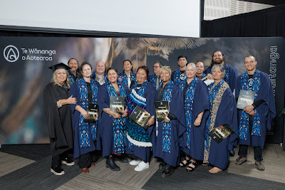 Photo from the TWoA Tainui 2024 Graduations (Ceremony 2 @ 2pm), held at the Claudelands Event Centre in Hamilton, Waikato, New Zealand on Tuesday, 23 April, 2024. Photo: Mike Walen / KeyImagery Photography. Copyright: © Te Wānanga o Aotearoa.