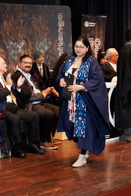 Photo from the TWoA Tāmaki Makaurau 2023 Graduations (Ceremony 3 @ 8pm), held at the Due Drop Events Centre, Manukau, Auckland, New Zealand on Wednesday, 7 June, 2023. Photo: Mike Walen / KeyImagery Photography. Copyright: © Te Wānanga o Aotearoa.