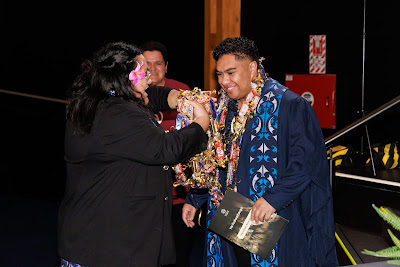 Photo from Ceremony 2 of the TWoA Tāmaki Makaurau 2025 Graduations (May 2025) held at the Mangere Arts Centre in Auckland, New Zealand on Monday, 26 May, 2025. Photo by Mike Walen / KeyImagery Photography. Copyright: © 2025 Te Wānanga o Aotearoa.