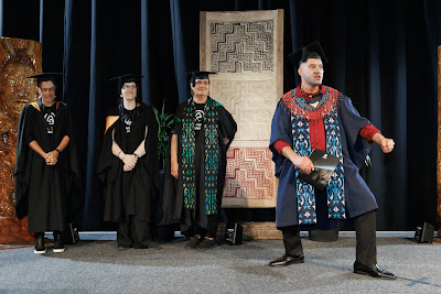 Photo from the TWoA Tainui 2024 Graduations (Ceremony 2 @ 2pm), held at the Claudelands Event Centre in Hamilton, Waikato, New Zealand on Tuesday, 23 April, 2024. Photo: Mike Walen / KeyImagery Photography. Copyright: © Te Wānanga o Aotearoa.
