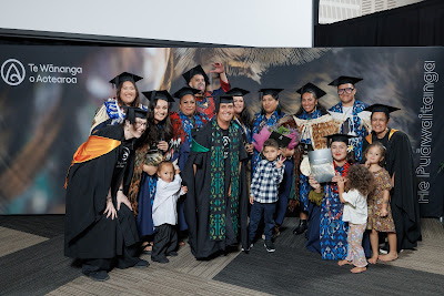 Photo from the TWoA Tainui 2024 Graduations (Ceremony 2 @ 2pm), held at the Claudelands Event Centre in Hamilton, Waikato, New Zealand on Tuesday, 23 April, 2024. Photo: Mike Walen / KeyImagery Photography. Copyright: © Te Wānanga o Aotearoa.