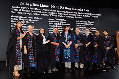 Photo from the TWoA Tāmaki Makaurau 2024 Graduations (Ceremony 3 @ 2pm), held at Church Unlimited, Glendene, Auckland, New Zealand on Tuesday, 25 June, 2024. Photo: Mike Walen / KeyImagery Photography. Copyright: © Te Wānanga o Aotearoa.