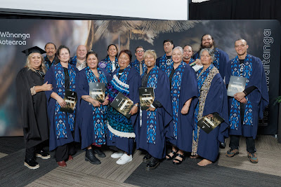 Photo from the TWoA Tainui 2024 Graduations (Ceremony 2 @ 2pm), held at the Claudelands Event Centre in Hamilton, Waikato, New Zealand on Tuesday, 23 April, 2024. Photo: Mike Walen / KeyImagery Photography. Copyright: © Te Wānanga o Aotearoa.