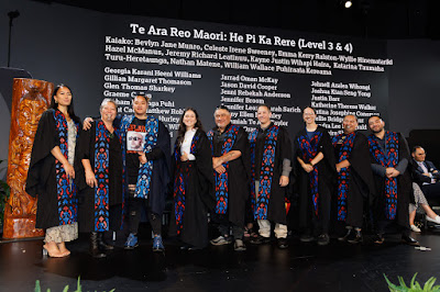 Photo from the TWoA Tāmaki Makaurau 2024 Graduations (Ceremony 3 @ 2pm), held at Church Unlimited, Glendene, Auckland, New Zealand on Tuesday, 25 June, 2024. Photo: Mike Walen / KeyImagery Photography. Copyright: © Te Wānanga o Aotearoa.